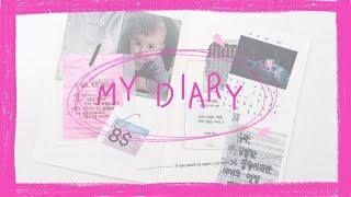 [MY DIARY] 어트와이언 신상 간단 언박싱 & 다꾸 해보자구!│다이어리꾸미기│잡지스크랩│journal with me│scrap diary│