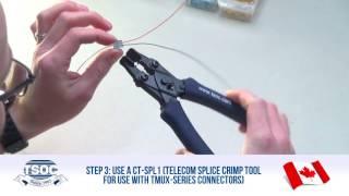 HOW TO TERMINATE A TELCOM (TMUB-01) TAP SPLICE CONNECTOR - The TSOC™ Minute (ep. 26)