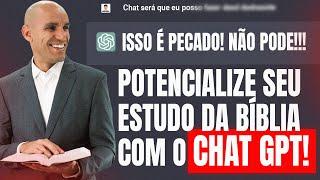 COMO ESTUDAR A BÍBLIA COM CHAT GPT | Potencialize seu ESTUDO da BÍBLIA com CHAT GPT | Renato Alves