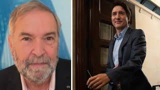 Mulcair thinks PM Trudeau is "only hurting his party now" | CANADIAN POLITICS