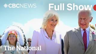 CBC News: The National | King Charles arrives in Canada
