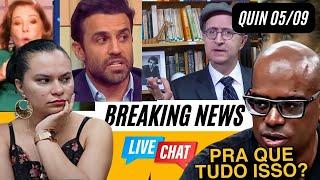 AO VIVO ! Deu RUIM pra Deolane de NOVO   + Jornalistas querem EXCLUIR Pablo Marçal dos DEBATES