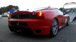 Ferrari f430 CHALLENGE Start up