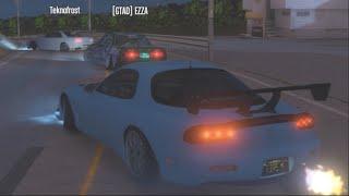 GTA 5 PC ONLINE MODS - FiveReborn Drifting Touge Mountain + Ebisu | SLAPTrain