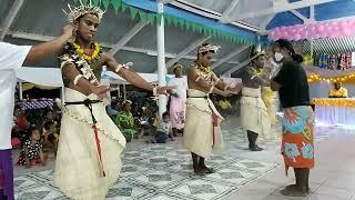 Kiribati trio local dance performance @ Birthday