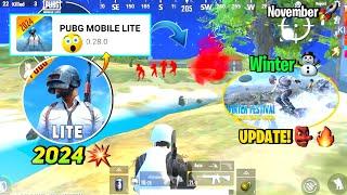 Pubg Lite New 0.28.0 Winter Update 2024 | Pubg Mobile Lite 0.28.0 Update Fix 2024 