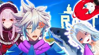CAN CY YU SURIVIVE ON A RAFT w/Monarch, MissShadowLovely, Porcelainmaid | Raft