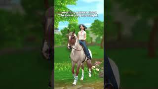 watching reviews about the horse you just bought...  #shorts #starstable #gaming #horse