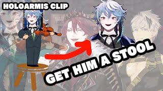 HoloARMIS CLIP - GET OCTAVIO A STOOL - [HOLOSTARS-EN]