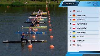 C1 Men 1000m Final A / 2024 ICF Canoe-Kayak Sprint World Cup Poznan