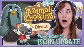 Käydään läpi ISOIN PÄIVITYS ANIMAL CROSSINGIIN IKINÄ! (huomasitko nämä?) | ACNH DIRECT 2.0