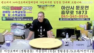 [🟢LIVE생방송] 아산도깨비경매장  현장경매 실시간생중계