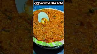 Egg Keema Masala | Egg Recipe #shorts #shortsvideos