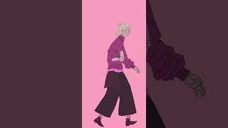 Cube Human Walk Cycle #animation