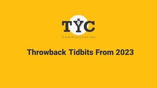 Throwback 2023 at TYC Communication