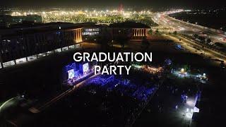 Graduation Party at Central Asian University! #graduationparty