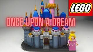 LEGO MINI SLEEPING BEAUTY CASTLE clean build