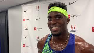 Kenny Bednarek says he’s training under Dennis Mitchell — and so is Justin Gatlin