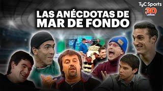 GRANDES ANÉCDOTAS en MAR DE FONDO  SCALONI, TÉVEZ, GALLARDO, ORTEGA, PAPPO y MÁS  #30AñosTyCSports