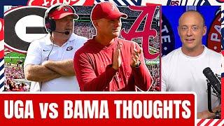 UGA vs Alabama - Josh Pate's Early Thoughts