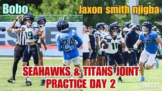 Seahawks dominate Joint Practice with Titans Day 2.