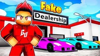 AKU BUKA KEDAI KERETA PALSU UNTUK TANGKAP PENCURI! [Brookhaven RP] (Roblox Malaysia)