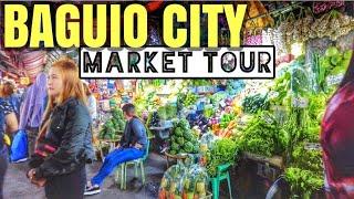 【4K】BAGUIO CITY PUBLIC MARKET | WALKING TOUR