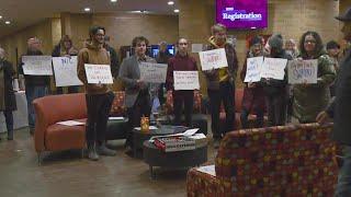 Students, community member rally in support of North Idaho College president