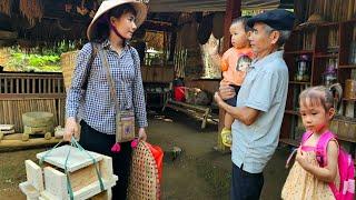 Try to work with grandpa - Cook pumpkin porridge to sell - Make chairs - Animal care | Ly Phuc Binh