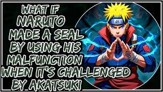 What If Naruto Made A Seal By Using His Malfunction When Its Challenged By Akatsuki || Part-1 ||