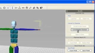 3DXchange5 Tutorial - Importing 3DS Max Character Studio Characters to iClone