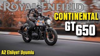 A2 Ehliyete Uygun Cafe Racer!! ROYAL ENFIELD CONTINENTAL GT