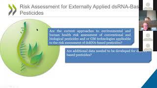 RNAi based pesticides: Regulation issues