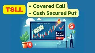 [2024.10.21] TSLL Wheeling - Covered Call & Cash Secured Put