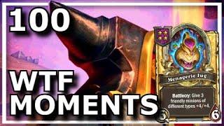 Hearthstone Battlegrounds - Best Epic WTF Moments & Builds 100