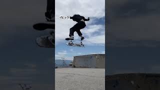 Ollie Up Kickflip Off