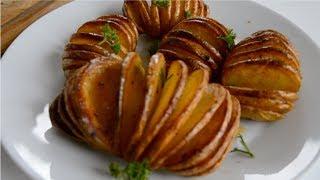 How To Make Hasselback Potatoes | Crispy And Tasty