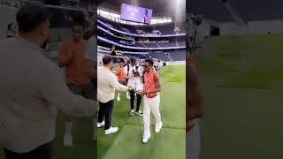 Wizkid Visits Tottenham Hotspur Stadium | Juggles with Ball Ahead of His MLLE Tour #markandura