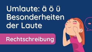 Umlaute  Wissenswertes über die besonderen Laute ä, ü und ö