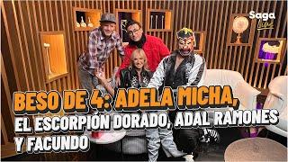 ¡SE CALENTÓ LA ENTREVISTA! El Escorpión Dorado, Adal Ramones y Facundo SIN CENSURA | Saga Live