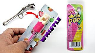 Whistle POP Candy  Free Whistle inside |Snackiya | #shorts #shortsvideo