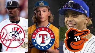 FINAL 2022 MLB Mock Draft! Druw Jones to Orioles? Kumar Rocker to Yankees?