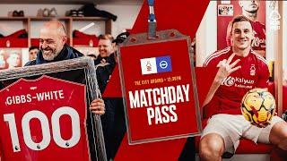 DRESSING ROOM SCENES!  | Matchday Pass | Forest 7-0 Brighton | Premier League