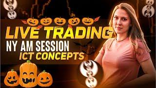 PCE DATA! GUESS MY HALLOWEEN COSTUME!  DAY TRADING FUTURES USING ICT CONCEPTS