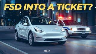 Tesla FSD Wants To Give Me a Ticket