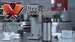 Beeketal Gastro Gastronomie Kaffeemaschine Kaffeeautomat Filterkaffeemaschine