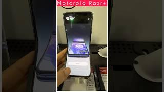 Motorola Razr + Plus Review | Worth Buying it ? #tech #foldingphone