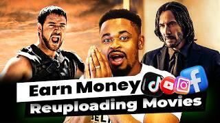 Make Money Uploading Movies on Facebook, TikTok, YouTube & Instagram WITHOUT COPYRIGHT CLAIMS