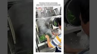 Automated stir fry cooking machine! #automation #how #stirfry #robot #ai #cooking #future