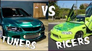 Tuners vs Ricers, The key differences